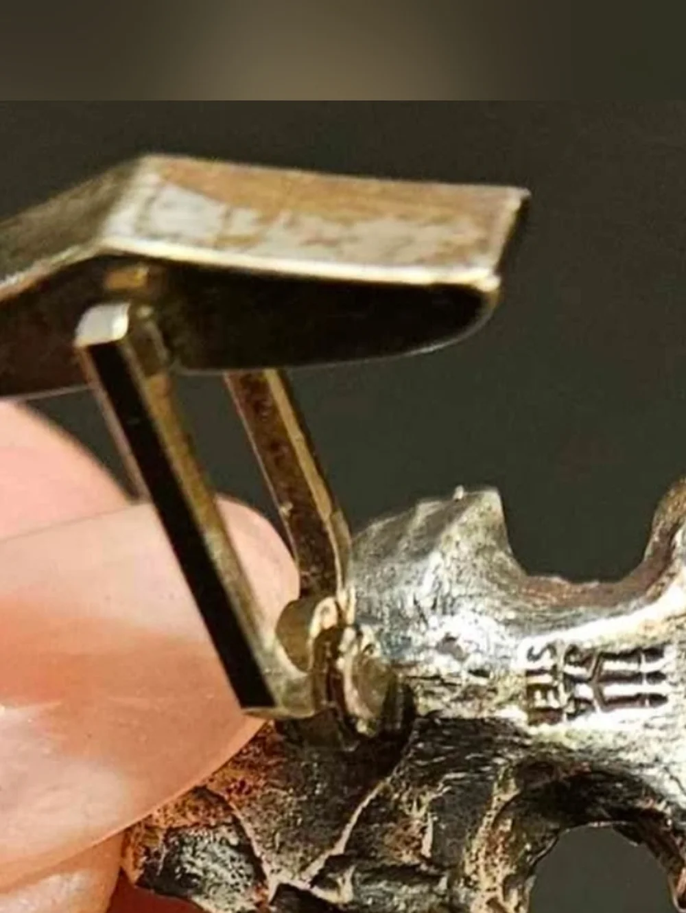 Rare Vintage James Avery Sterling Silver Arrowhead Cuff Links
